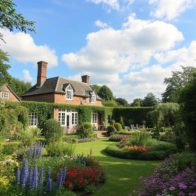 עיצוב גינה אנגלית