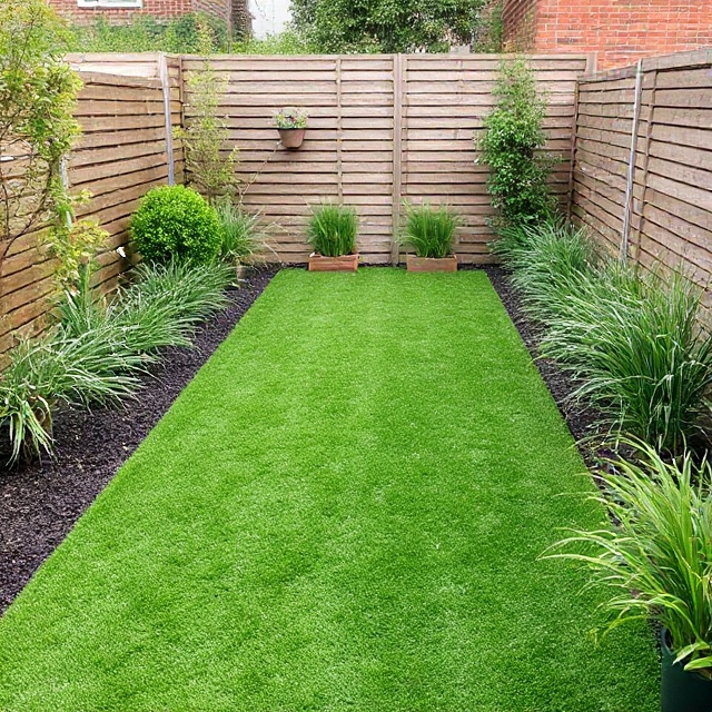 עיצוב גינה עם דשא סינטטי