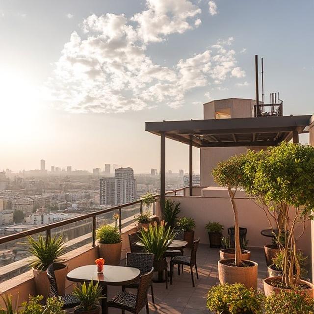 עיצוב גינות בתל אביב